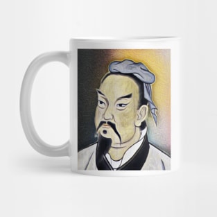 Sun Tzu Yellow Portrait | Sun Tzu Artwork 9 Mug